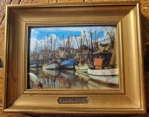 Ancien tableau helca plaque - ancien,