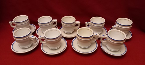 Lot tasses brulots avec - de, 9