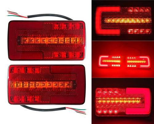 Led feu arrière - feu, 4