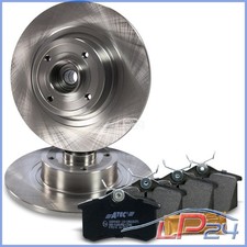 2x DISQUE + 4x PLAQUETTE FREIN ARRIÈRE PLEIN Ø270 POUR RENAULT SCENIC 2 2003-