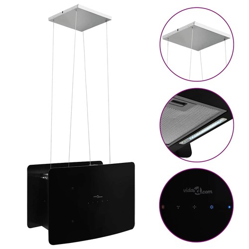 Hotte suspendue lcd tactile - suspendue, à