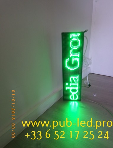 Enseigne lumineuse led journal - enseigne,