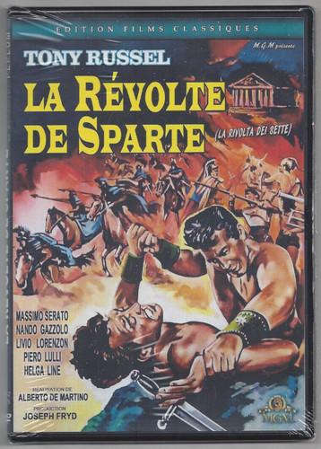 Dvd revolte de sparte - dvd,
