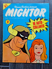 Magazine n°1 BD Mightor Hanna Barbera Télé Junior 1980 - Avec Autocollants - VF