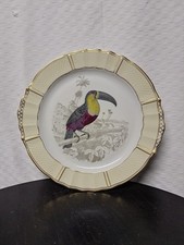 ASSIETTE GATEAUX OU DECO LES OISEAUX BUFFON  BERNARDAUD  PORCELAINE LIMOGES 