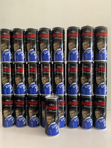 Lot canettes coca cola euro - 25,