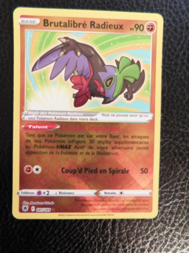 Carte pokémon brutalibré - pokémon,