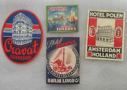 Lot etiquettes anciennes - de,