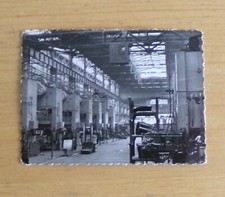 1958 PRESSE à EMBOUTIR DAUPHINE USINE RENAULT  FLINS  LEFAUCHEUX REGIE NATIONALE