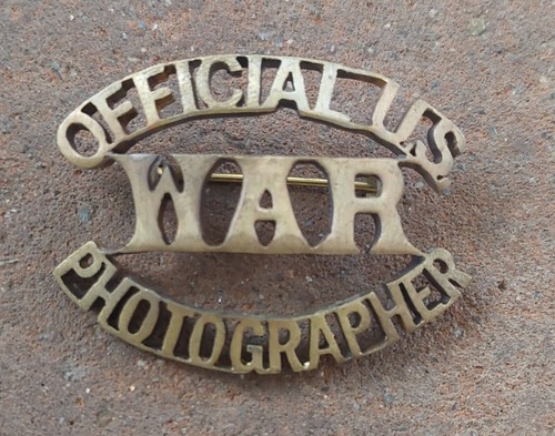 Insigne war photographer - us,