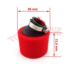 Filtre à air Dirt bike double