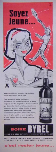 Publicité 1960 byrel - 1960, grand