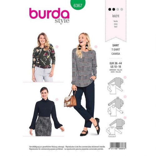 6367 patron burda - , creations
