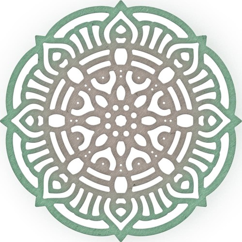 Mandala doily bohemian die - doily,