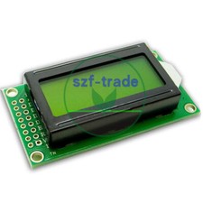 Yellow 0802 LCD 8x2 Character