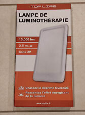 Lampe de luminothérapie 15,000 lux – Puissante lumière anti déprime