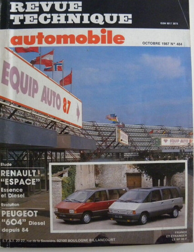 Revue technique automobile rta - technique,