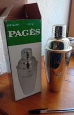 shaker publicitaire pages verveine du velay en le puy bistrot cocktail liqueur