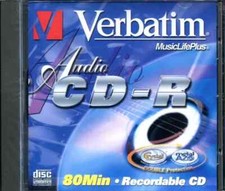 10 X VERBATIM CD-R AUDIO