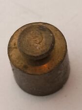 Poids de balance ancien en laiton - 0,7 cm de hauteur  Antiquité pour collection