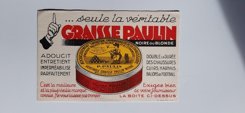 Buvard vintage véritable - vintage,