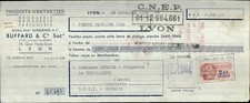 droguerie buffard à lyon 28-11-1950