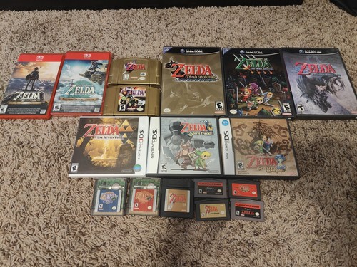 Massive zelda collection cib - massive,