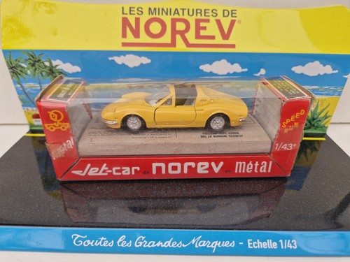 Norev ferrari 246 gts jaune - norev,