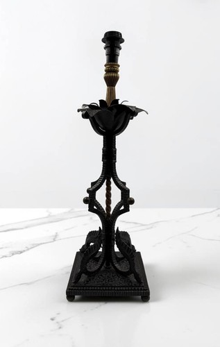 Pied lampe fer - de,