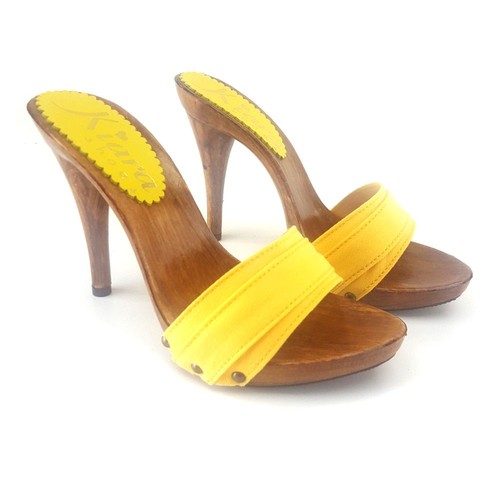 Mules avec talon made in - -,