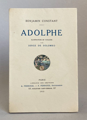 Benjamin constant adolphe - benjamin,