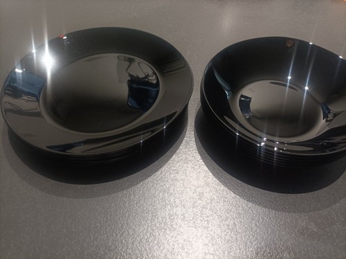 Service vaisselle noire pcs - vaisselle,