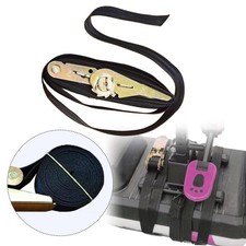 Sangle d'arrimage à cliquet pour remorques de kayak, bateau, boucle