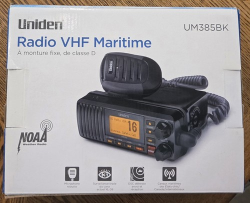 Uniden um385bk 25w - fixed, mount