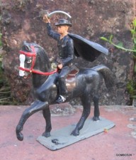 SOLDAT STARLUX  FAR WEST COWBOYS SERIE LUXE / CAVALIER  NOIR ZORRO REF 4419