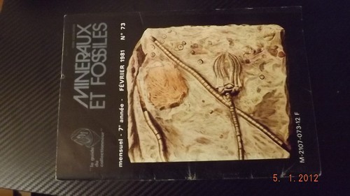 Revue mineraux fossiles - cg,