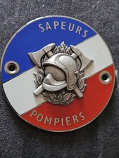 Insigne Medaille Sapeurs Pompiers Francais 