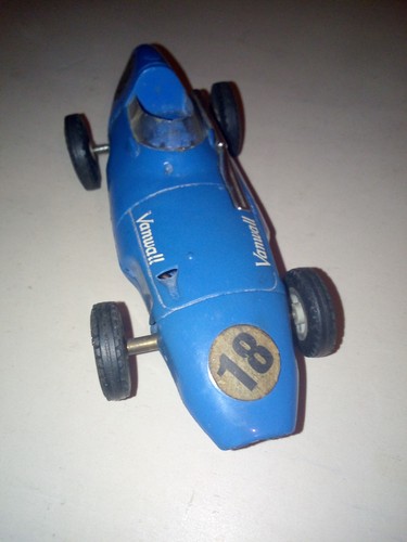 Scalextric c55 vanwall bleue - vanwall,