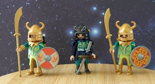 Playmobil 3 personnages - playmobil,