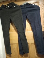 La Redoute/primark fille denim foncé taille réglable 12 ans