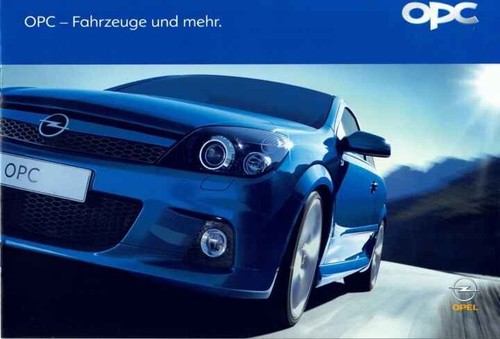 Catalogue brochure opel gamme - brochure,