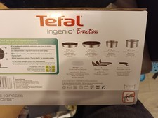Tefal ingenio emotion - Batterie de cuisine - 10 pièces - NEUVE