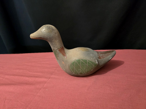 Canard ancien terre cuite - en,