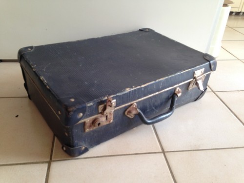 Ancienne valise carton - ancienne,