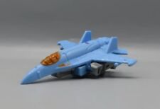 Transformers avion de chasse bleu