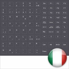 Autocollant De Clavier Italien