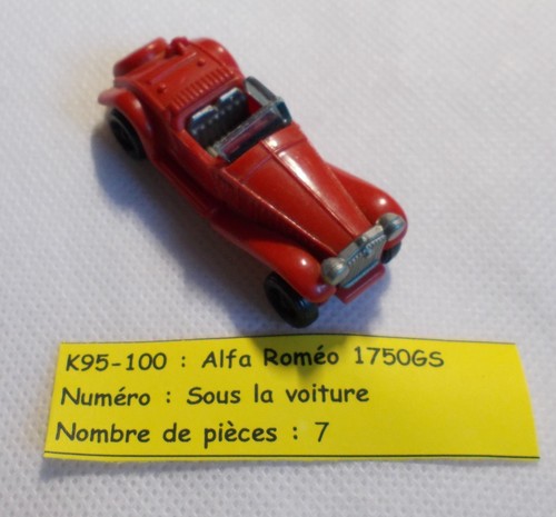 Kinder voiture ancienne - kinder,