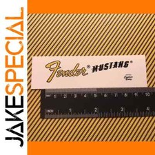 Headstock Logo Fender Mustang