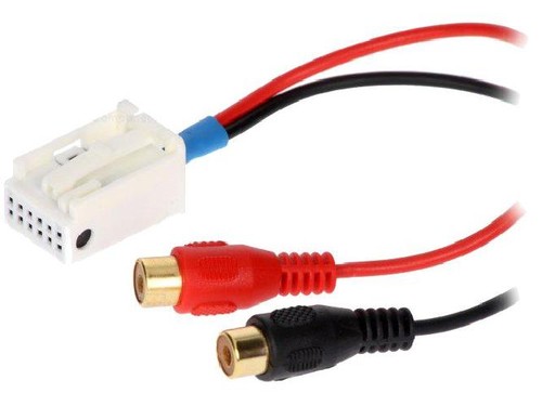 Cable autoradio adaptateur rca - cable,