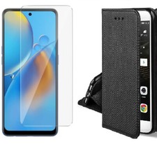 Coque Housse Etui Portefeuille + Vitre Verre Trempé pour Honor X6 X6A X7A X8 X8C